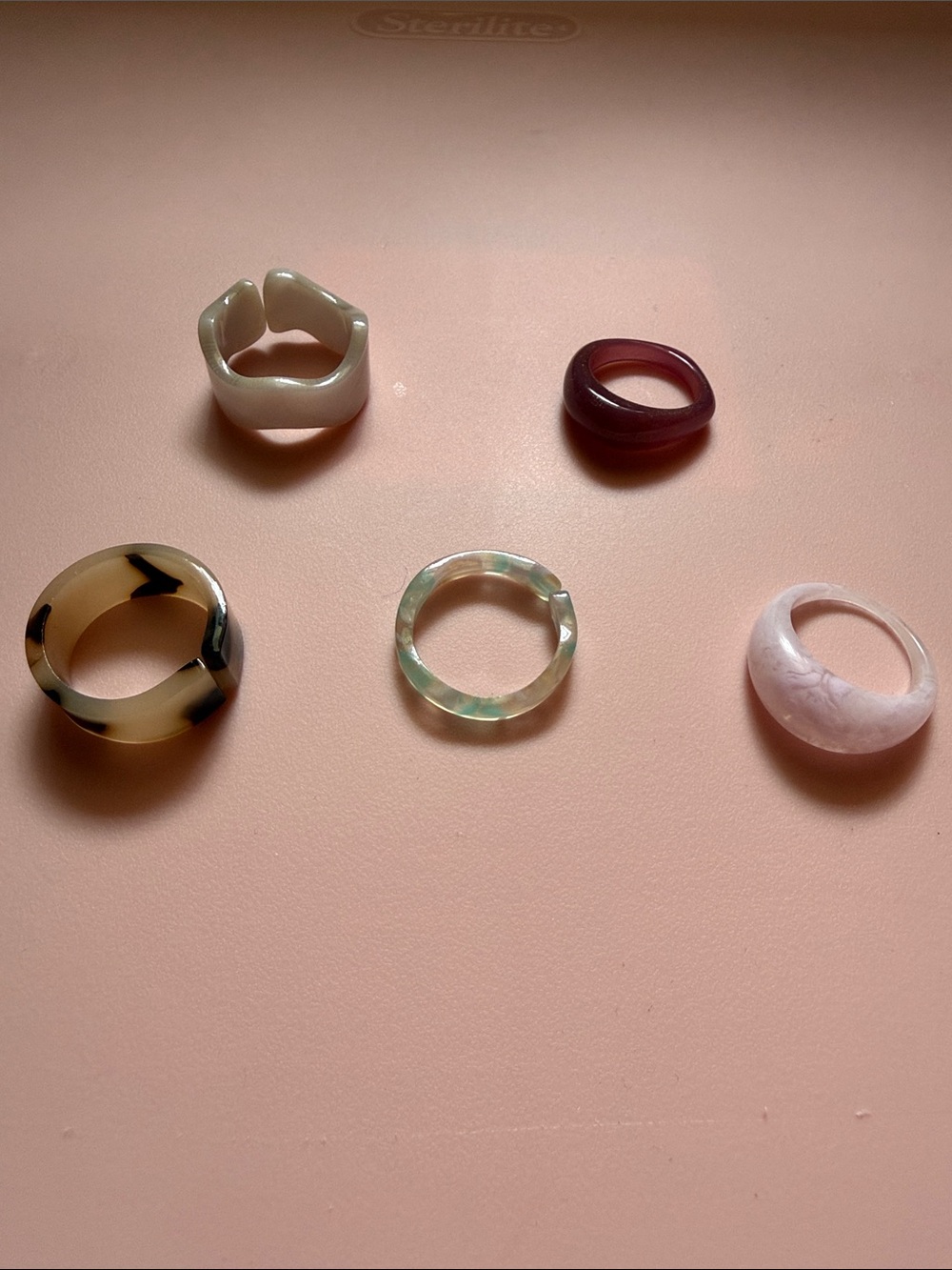 ✨ Bundle of Resin Rings